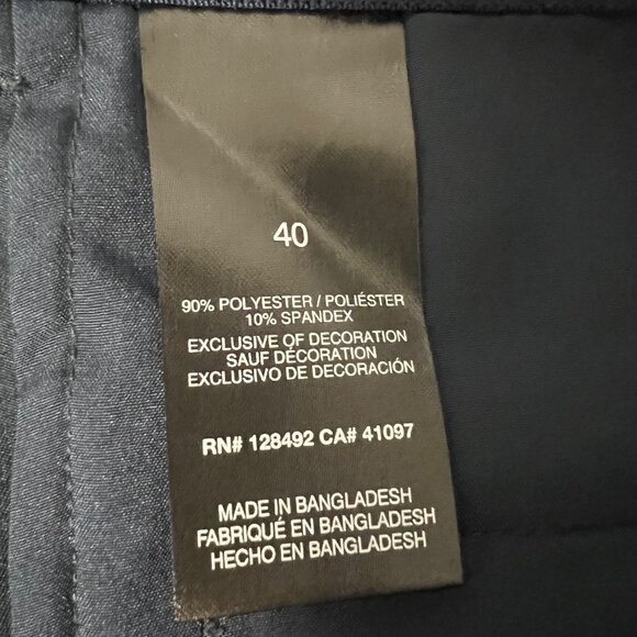 Greg Norman Mens Performance Stretch Golf Shorts Blue Comfort Stretch size 40 - Picture 9 of 13